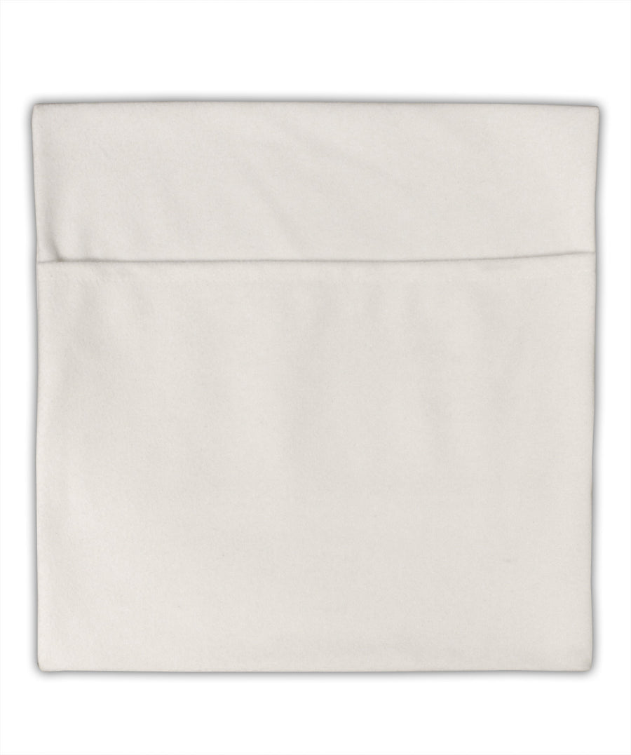 Democrat Jersey 16 Micro Fleece 14&#x22;x14&#x22; Pillow Sham-Pillow Sham-TooLoud-White-Davson Sales