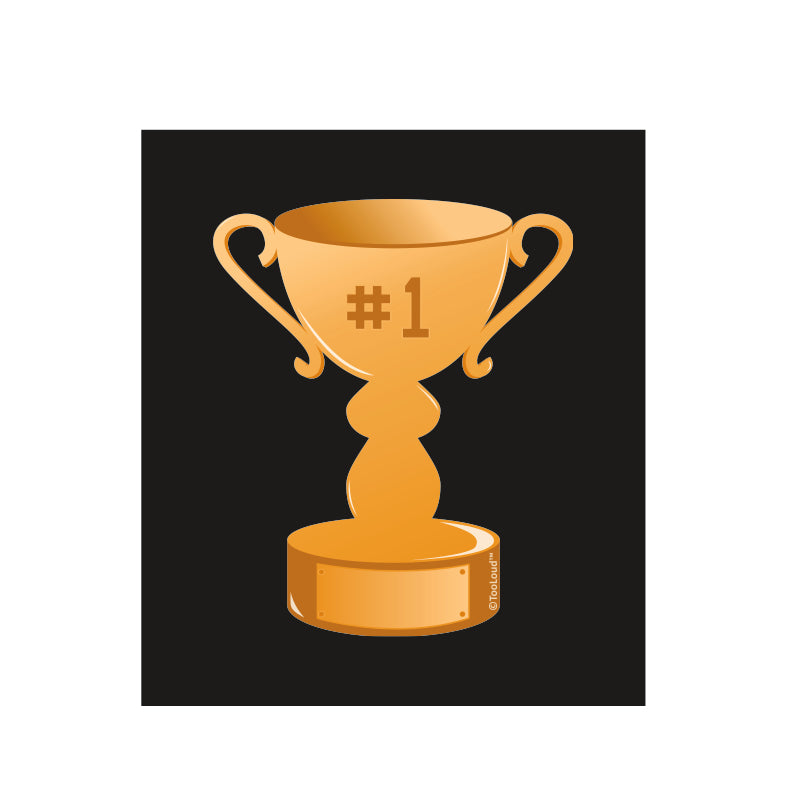 Trophy Applique-applique-TooLoud-Davson Sales