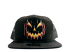 Halloween Scary Evil Jack O Lantern Pumpkin Adult Trucker Snapback Hat-Baseball Cap-TooLoud-Black-One Size-Davson Sales