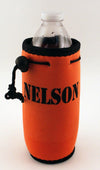 Personalized Water Bottle Coolies-TooLoud-Orange-Davson Sales