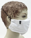 Adjustable Elastic Fabric Face Mask with Clasp (Won't Hurt Your Ears)-face mask-Davson Sales-White-Davson Sales